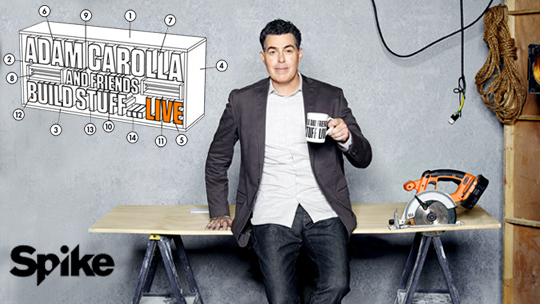 Adam Carolla and Friends Build Stuff Live