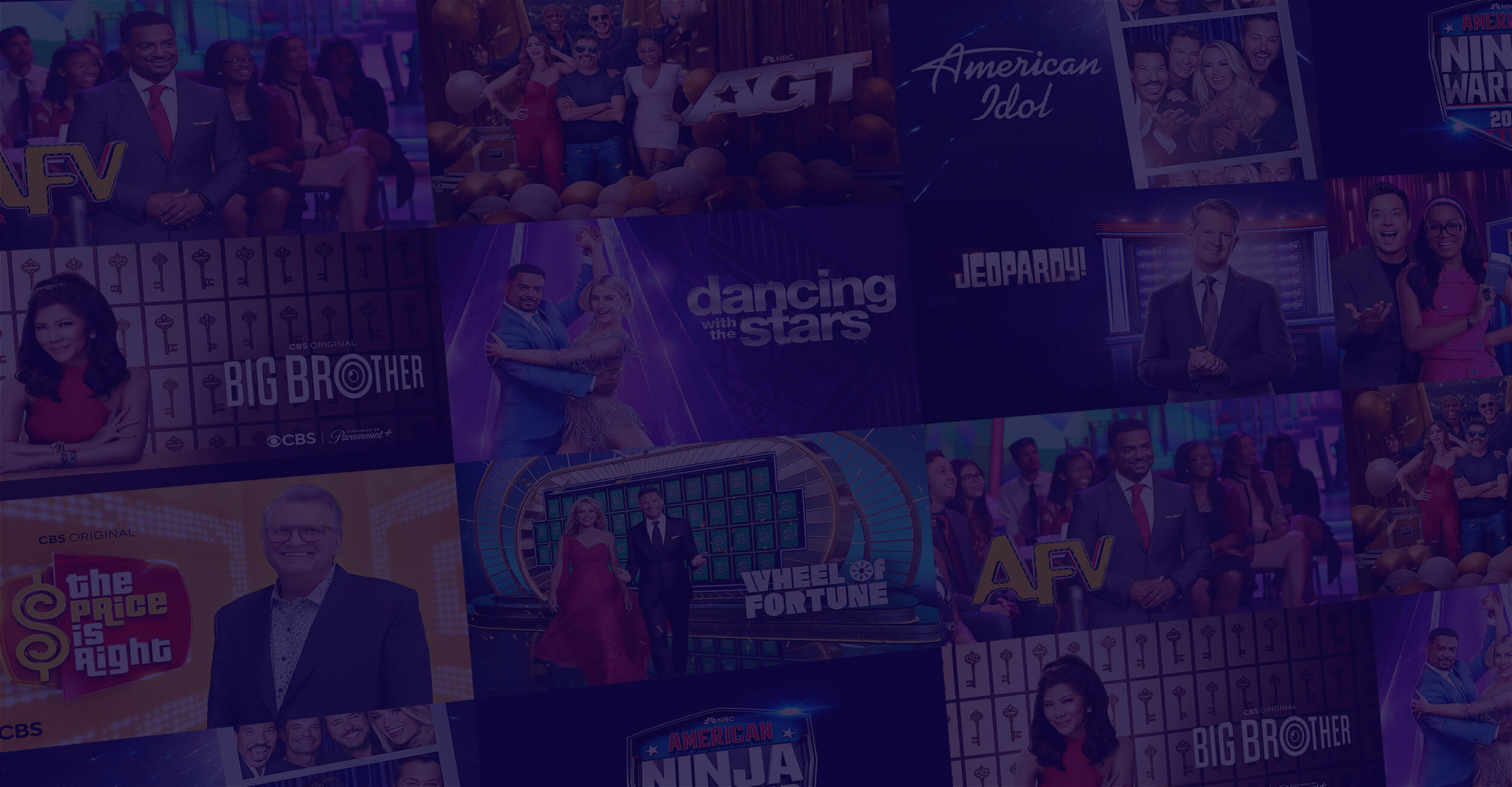 Mosaic of shows hero image
