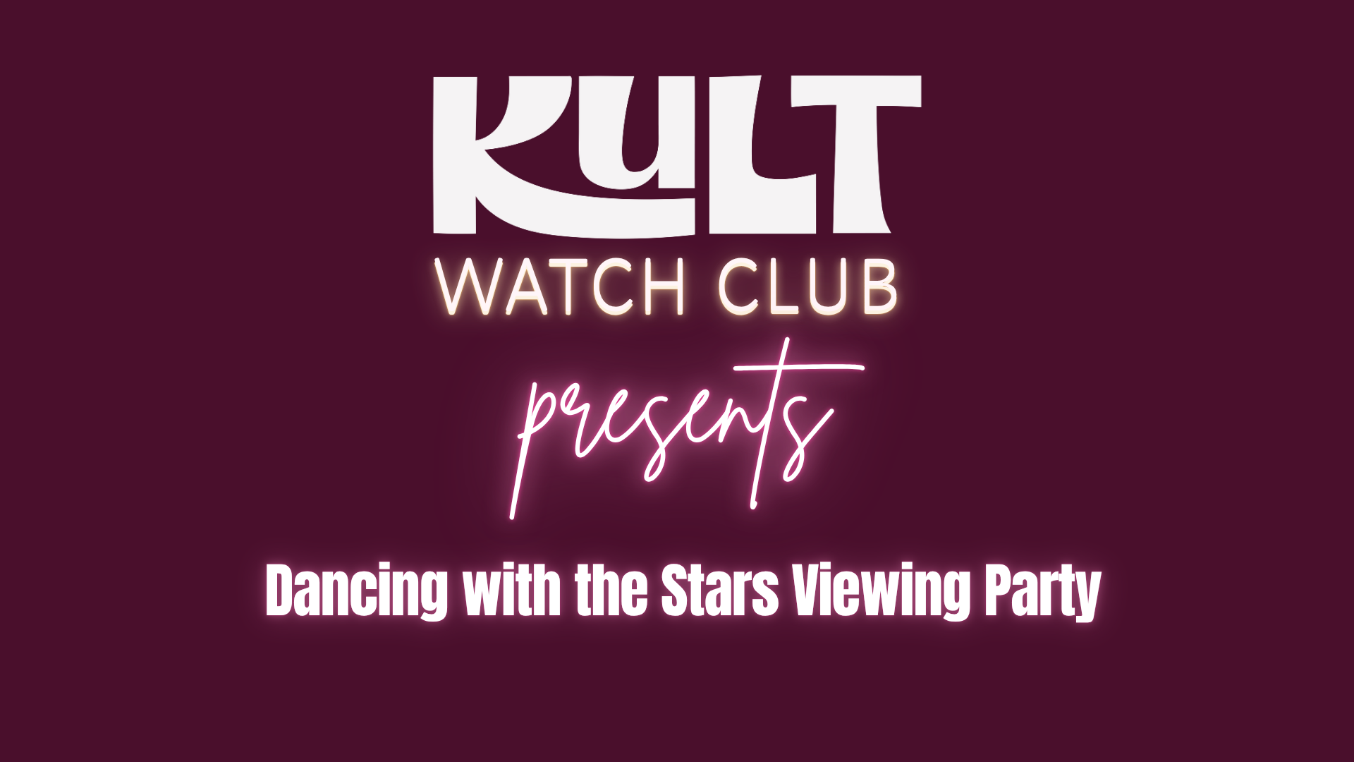 Dancing with the Stars Viewing Party